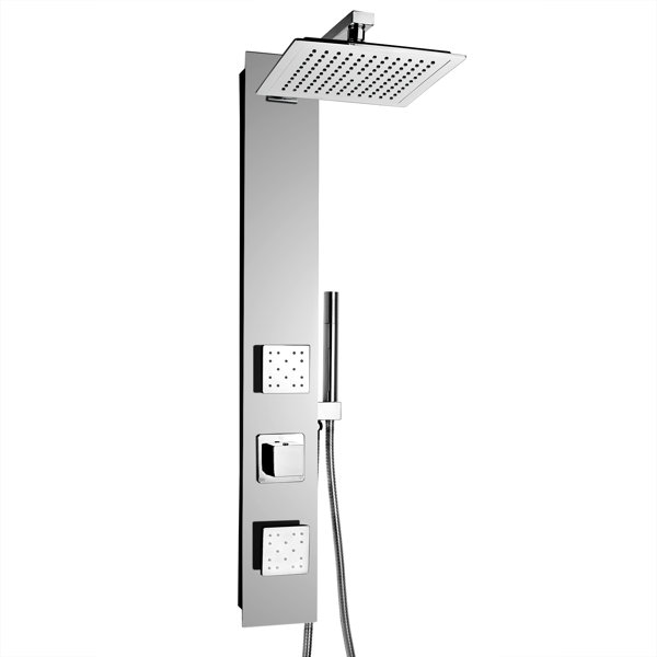 AKDY 32.8'' Shower Panel with Adjustable Shower Head & Reviews Wayfair